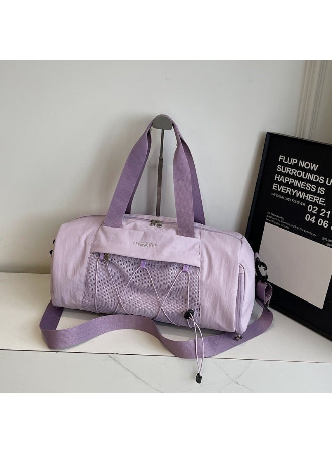 Lightweight Large Capacity Travel Duffel Bag with Wet Dry Separation for Gym Sports Yoga - Image 2