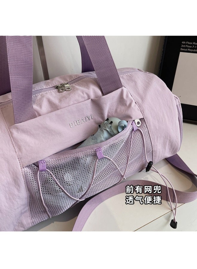 Lightweight Large Capacity Travel Duffel Bag with Wet Dry Separation for Gym Sports Yoga - Image 3