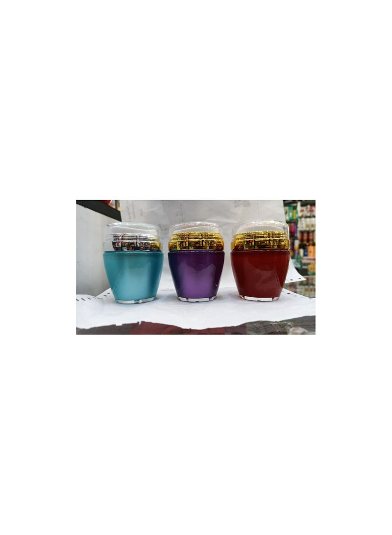 Makhmaria from Lamsa Silk to perfume the body and hair, consisting of 3 bottles with different scents - Image 2