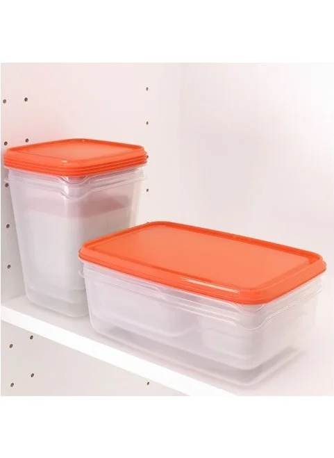Ikea Storage Box 17 Pieces Multi-Purpose Containers Orange