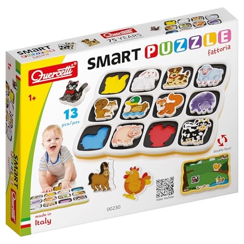 Quercetti Magnetic Farm Puzzle - Image 1