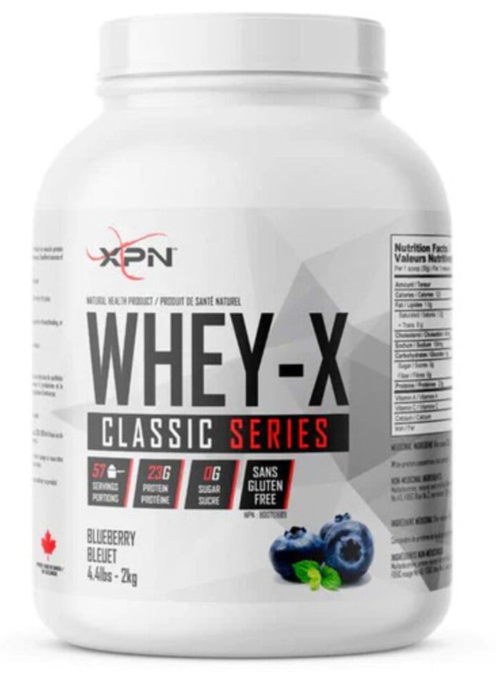 XPN Whey-X Classic Series 2kg Blueberry Flavor 57 Serving - Image 1