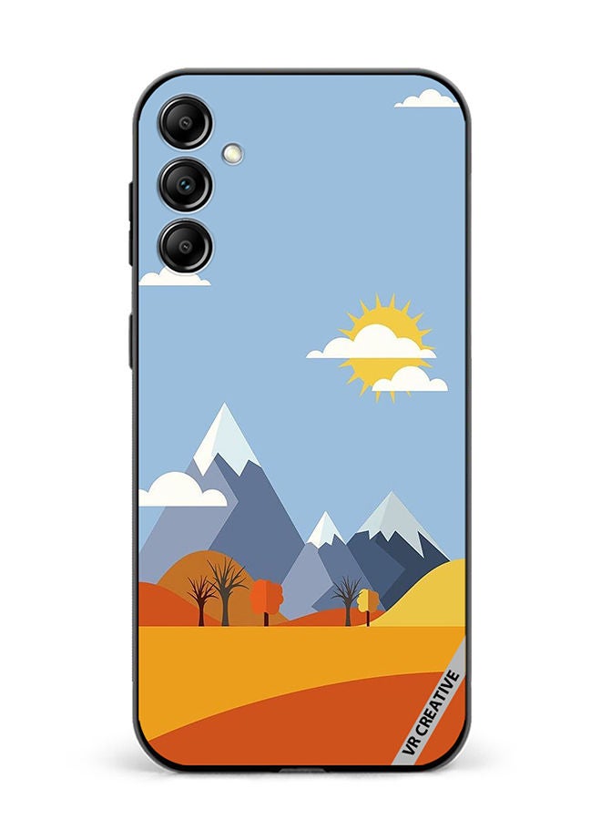VR CREATIVE Protective Case Cover For Samsung Galaxy M54 Mountains Abstract Design Multicolour - Image 1