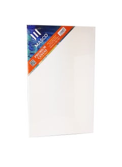 MASCO Premium Canvas Art Board 25x40 Cm, White 