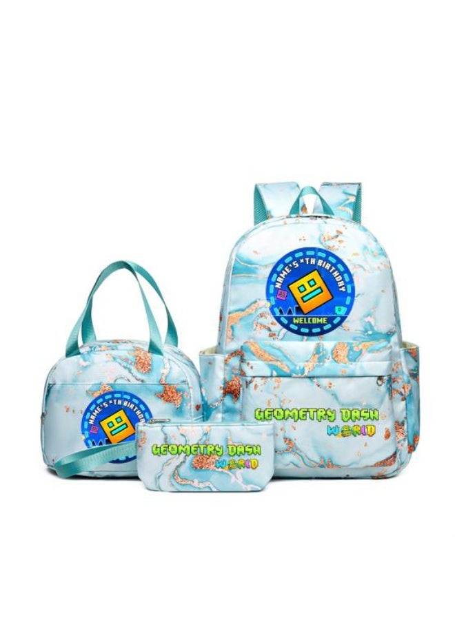 general Vibrant cartoon print bag combination! Lightweight design + large-capacity partition | Fully adapted for children/student/outdoor sports - 366 - Image 1