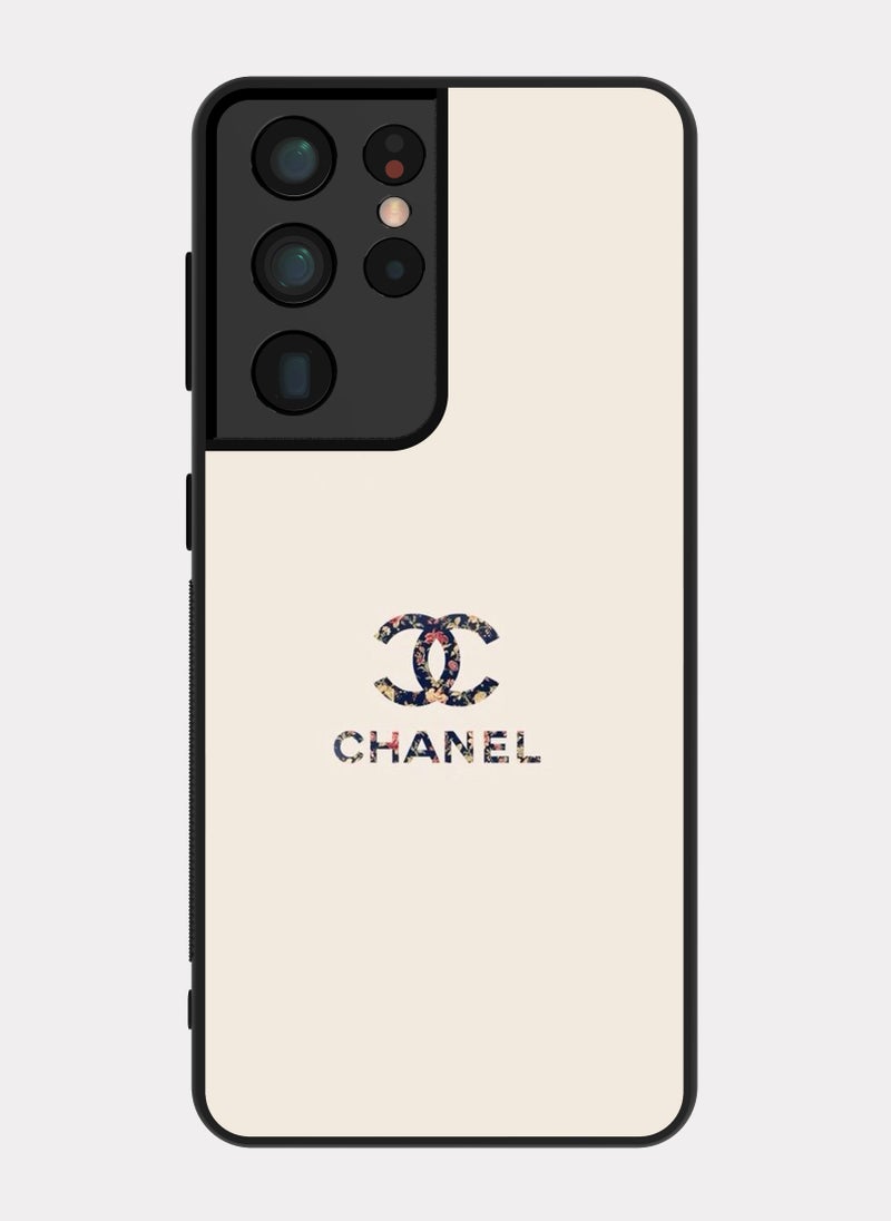 بكسلات كفر سامسونج جالكسي اس 21 الترا شانيل بيج - Image 1