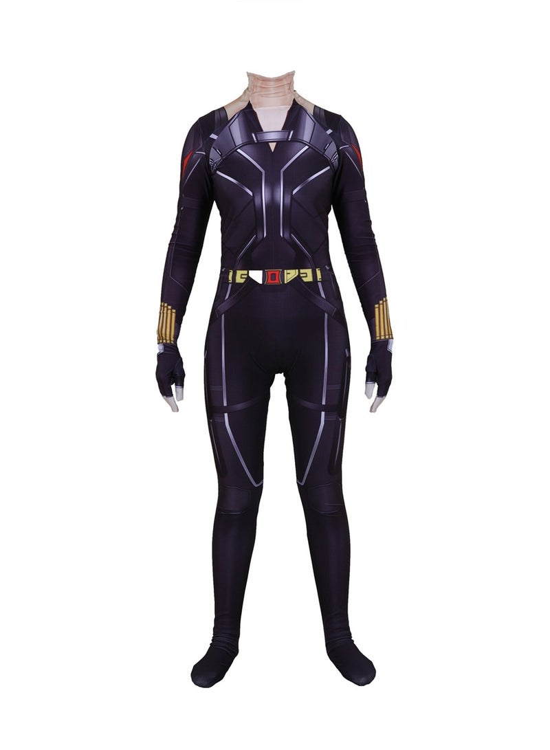 Black Widow cosplay costume Avengers costume jumpsuit Stage Dress Up Costume - Image 1