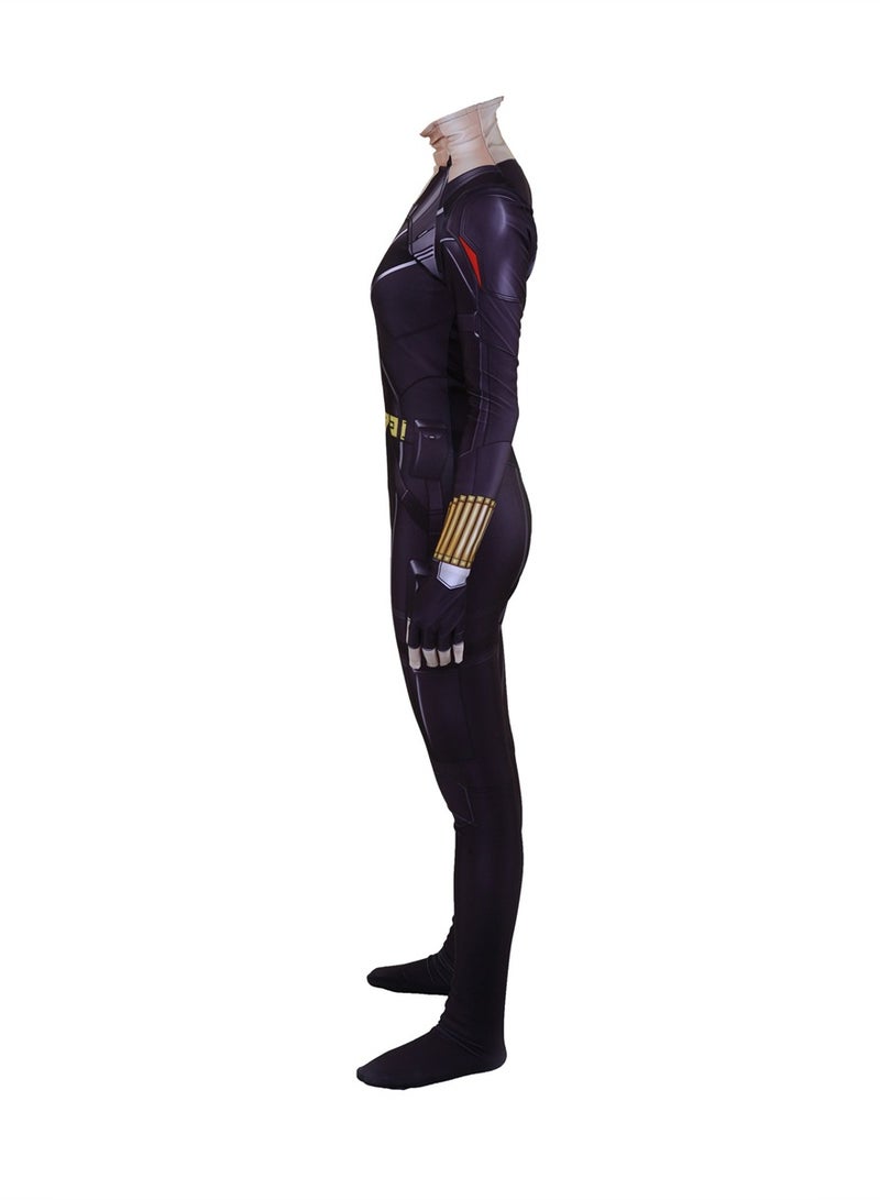 Black Widow cosplay costume Avengers costume jumpsuit Stage Dress Up Costume - Image 3