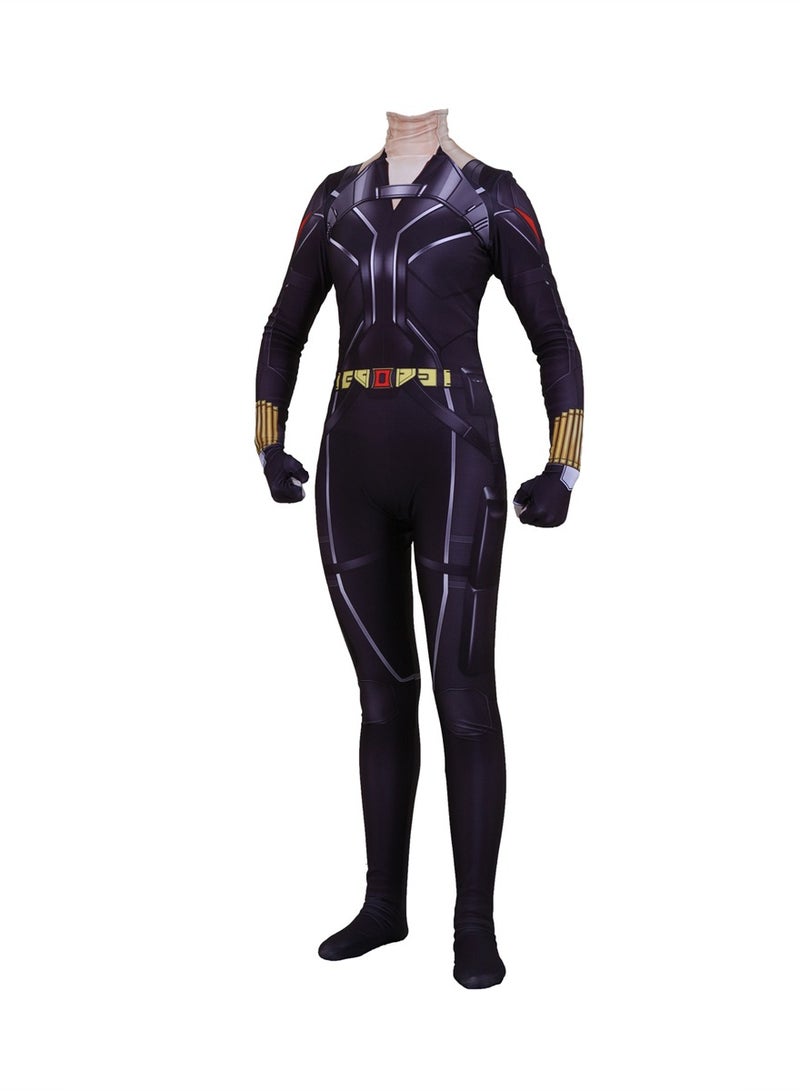 Black Widow cosplay costume Avengers costume jumpsuit Stage Dress Up Costume - Image 2