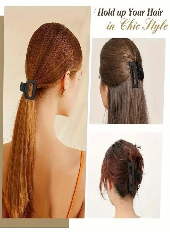 HASHFLOW Hair Claw Clips Non-Slip Claw Hair Clips For Women (4, colour may vary) - Image 5