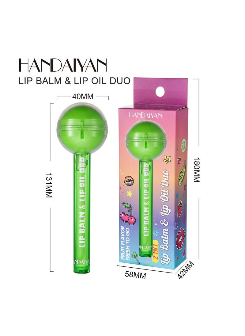 Handaiyan 2 IN 1 Lip Balm and Lip Oil Duo  - Image 4