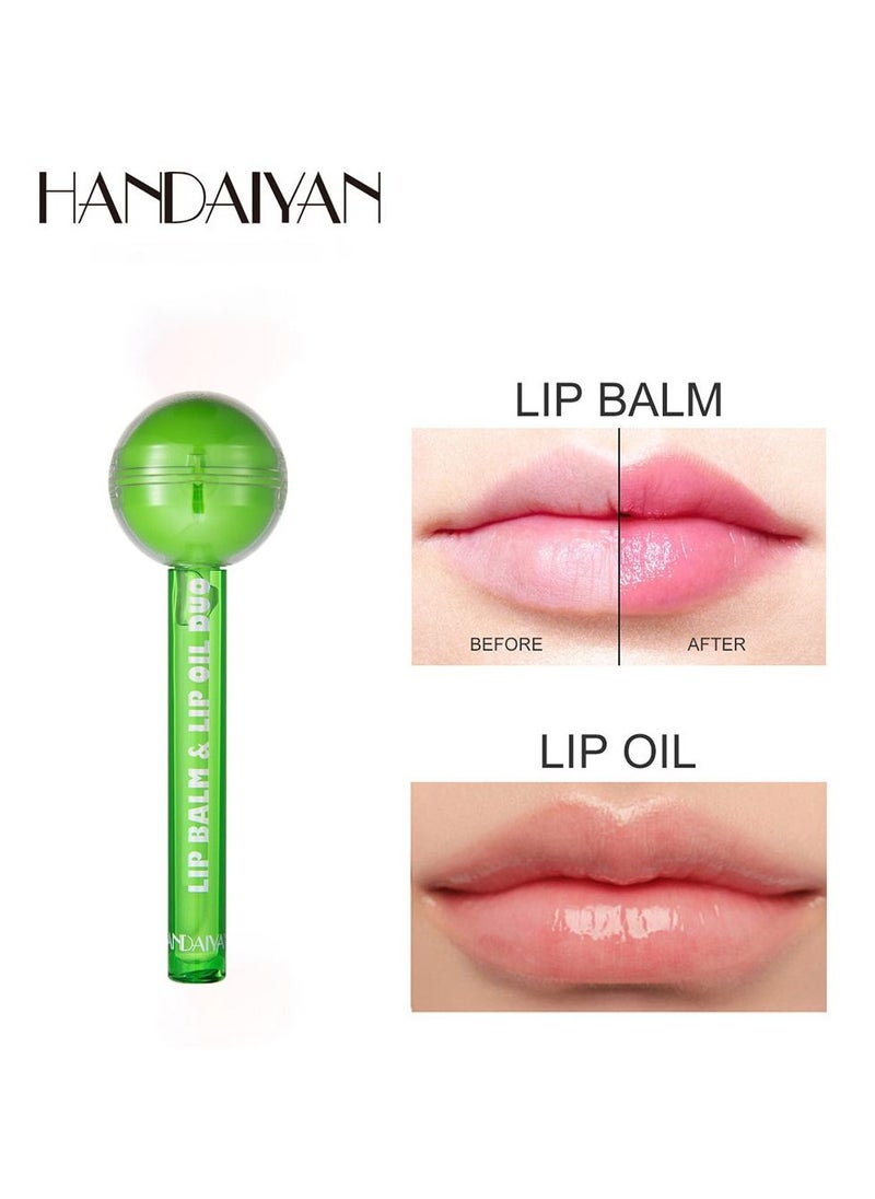 Handaiyan 2 IN 1 Lip Balm and Lip Oil Duo  - Image 2