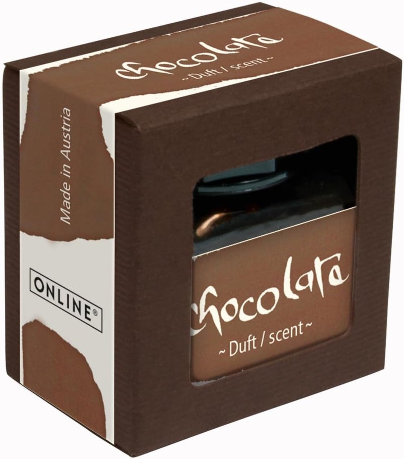 Online 17062/3 Ink of The Senses Chocolate, Ink Colour Brown, with Scent, Ink Bottle 15 ml, in Carton Packaging - Image 2