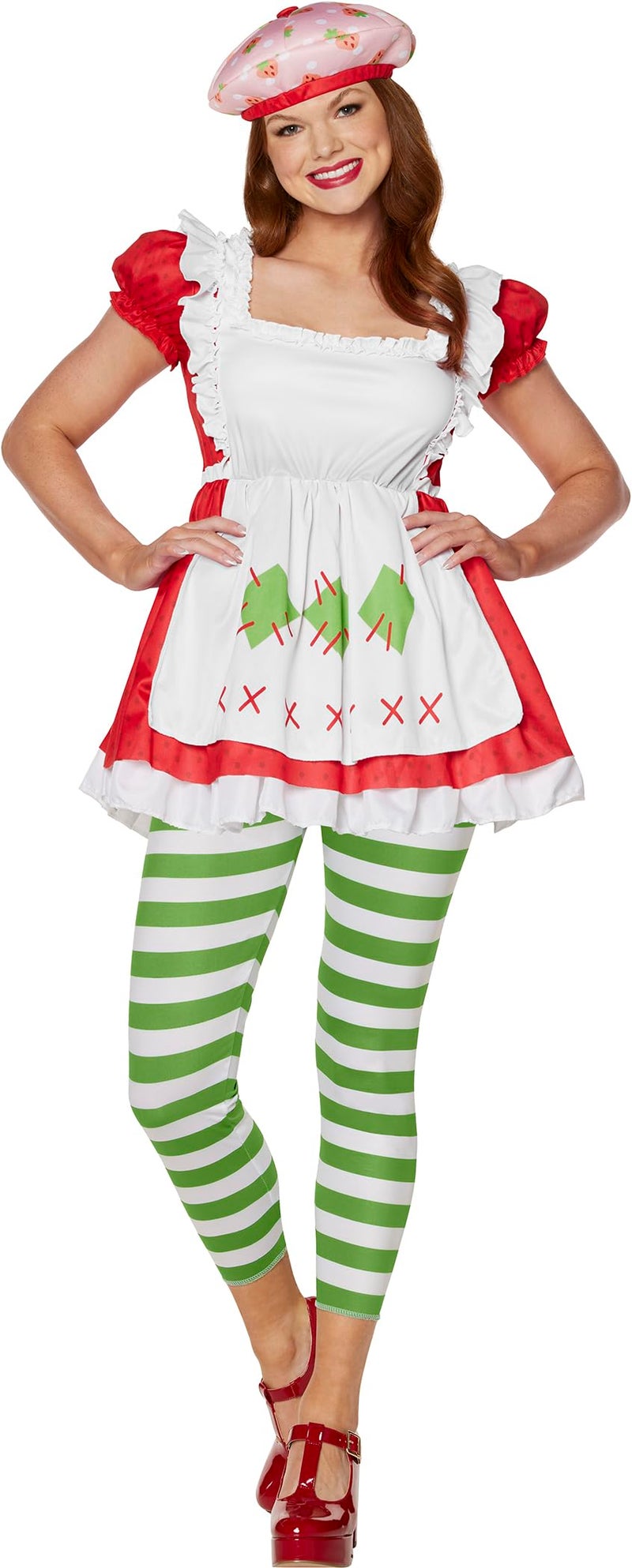 InSpirit Design Strawberry Shortcake Adult Costume Officially Licensed Strawberry Shortcake and Friends S