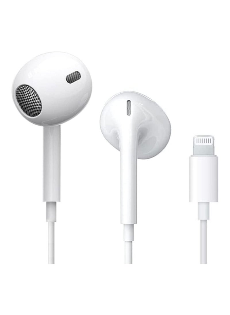ELTRAZONE - Lightning Headphone Wired for iPhone 13 [Apple MFi Certified] Built-in Microphone & Volume Control, in-Ear Stereo Headset Compatible with iPhone 13 Mini/SE/12 Pro/12Pro Max/11/X/8 7-All iOS System - Image 1