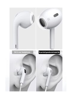 ELTRAZONE Lightning Headphone Wired for iPhone 13 [Apple MFi Certified] Built-in Microphone & Volume Control, in-Ear Stereo Headset Compatible with iPhone 13 Mini/SE/12 Pro/12Pro Max/11/X/8 7-All iOS System  - Image 3