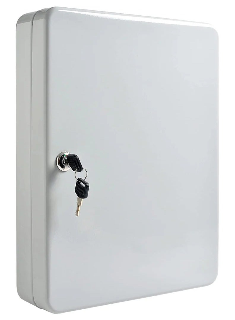 Key Cabinets 93 keys Lock Box for House Key - Iron Material Key Box for Wall with Key Hooks & Key Labels - Key Organizer Box and Safe for Car Real Estate Key Storage - Image 2