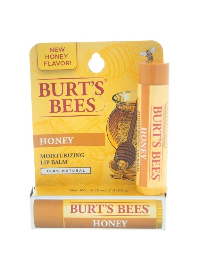 Burt's Bees Lip Balm, Honey, 4.25g - Image 1