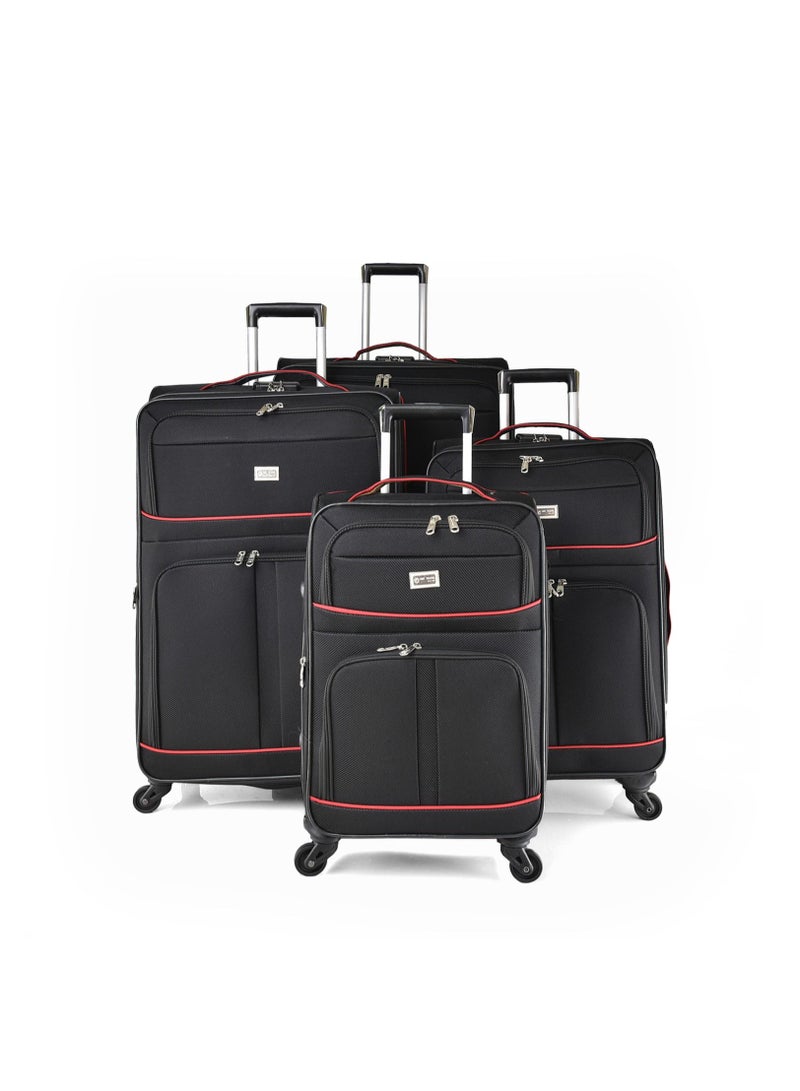 NEW TRAVEL NEW TRAVEL SOFT Luggage set 4 pieces size 32/28/24/20  inch 9920/4P (4w) - Image 1