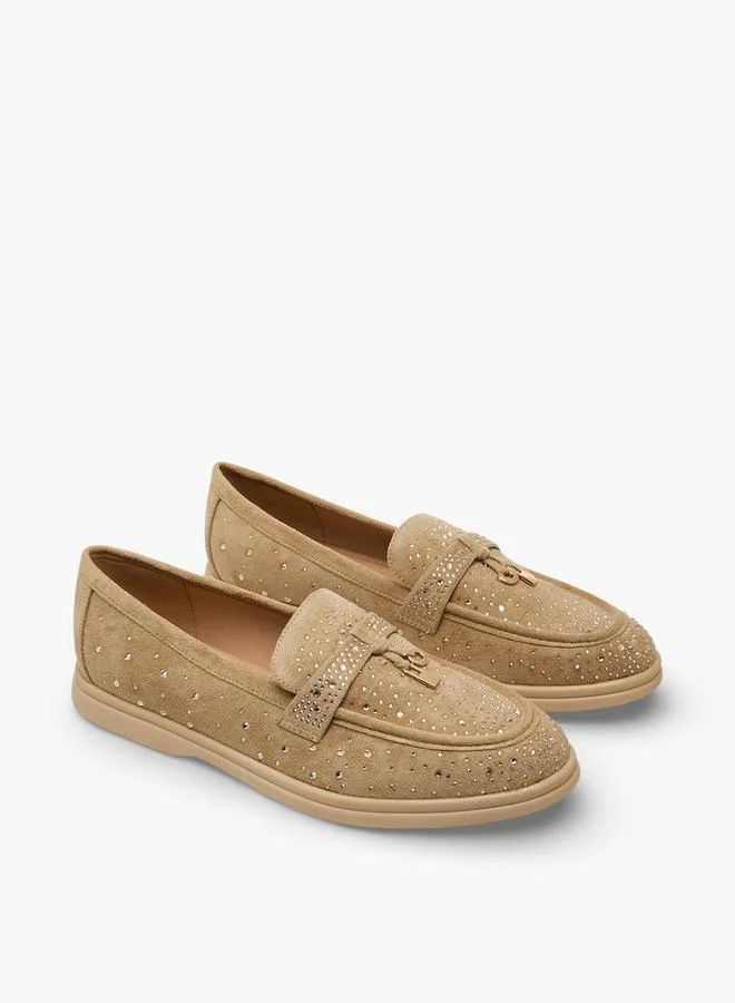 Le Confort Women Embellished Slip-On Loafers