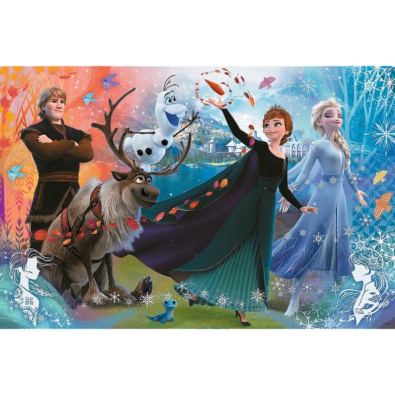 Trefl - Junior Discover the World of Frozen XL Puzzle 160 Pieces - 50022 - Image 2