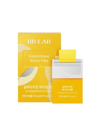 BB LAB BB LAB Glutathione White Film 320mg*30pcs, Korea Glutathione Direct  Film, Quick Absorption, Oral Dissolving Film, Contain Vitamin C | Best  Price KSA