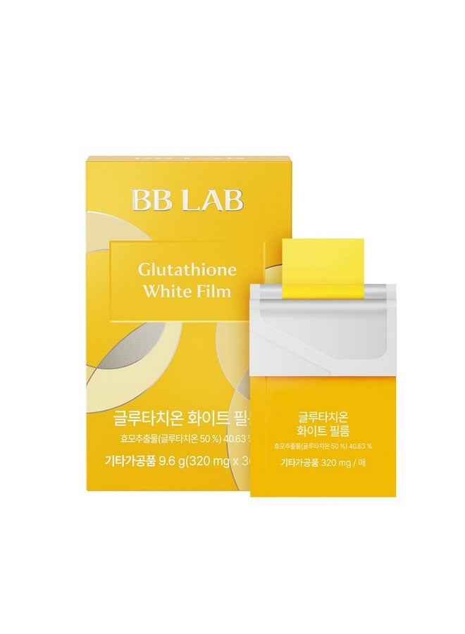 BB LAB Glutathione White Film 320mg*30pcs, Korea Glutathione Direct Film, Quick Absorption, Oral Dissolving Film, Contain Vitamin C - Image 1