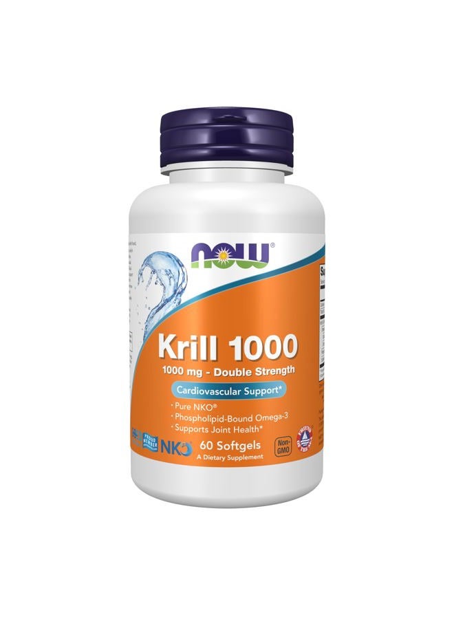 Now Foods Neptune Krill Oil 60 Softgels - Image 1