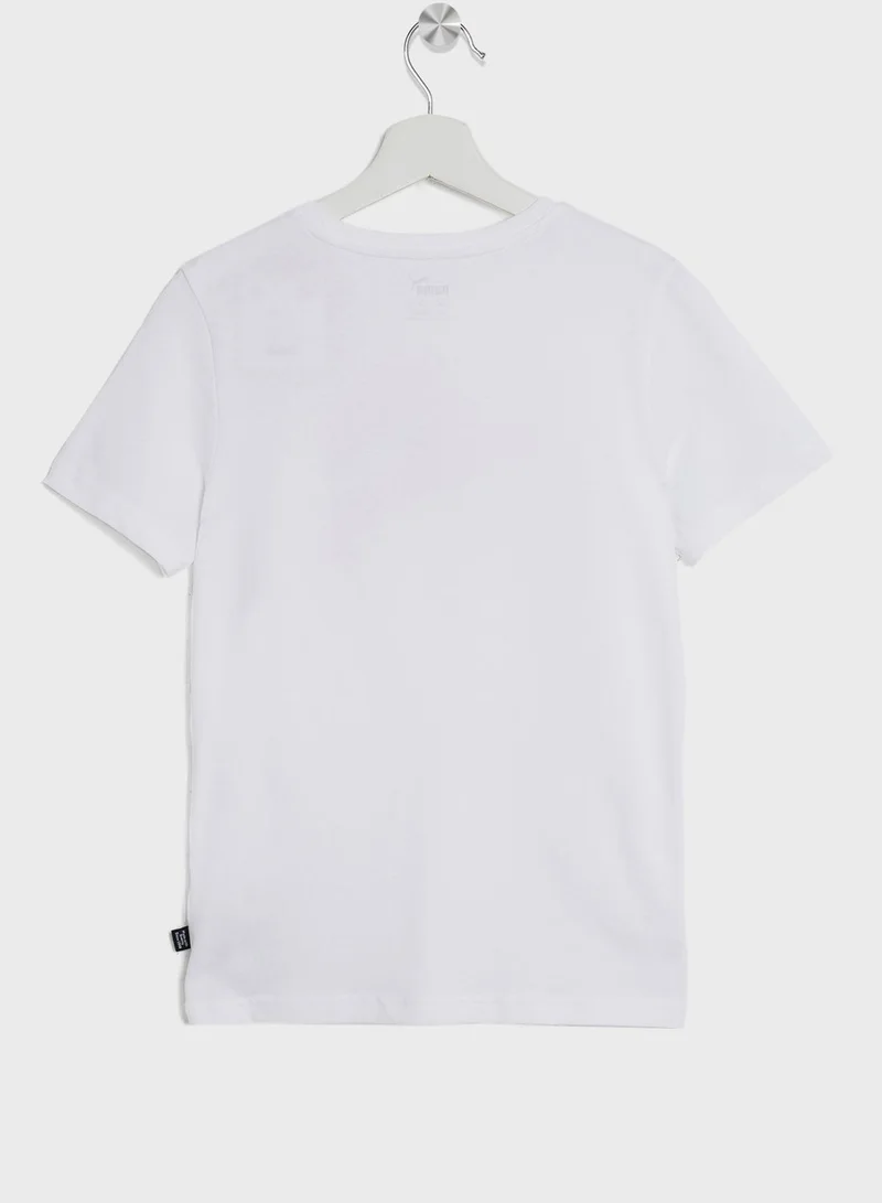 PUMA Kids Essential  Logo Lab Summer T-Shirt