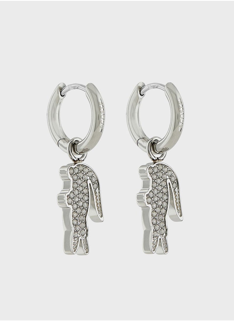 LACOSTE - Eyika Plating Earrings - Image 1