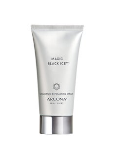 Arcona ARCONA Magic Black Ice  Icelandic Volcanic Sand Black Lava Charcoal and Mandelic Acid Exfoliate Purify Brighten and Decongests Skin  2 oz Made In The USA 