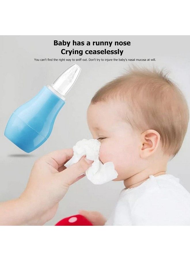 LWVAX - Baby Nasal Aspirator Nose Cleaner Ear Syringe Bulb Syringe Nasal Snot Sucker Remover For Newborn Baby Toddlers Bpa Free Cleanable And Reusable - Image 1