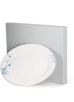 1-Piece Oval Plate 30cm Tableware Lyon Series, Serving, for Salad, Stew, Fruits and Pasta And for Thanksgiving Entertaining Holiday Party, Ramadan Eid, Diwali For All Types of Occasions