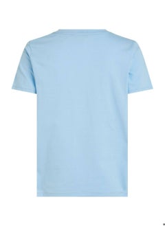 TOMMY HILFIGER Women's  1985 Collection Signature Logo  T-Shirt, Blue - Cotton  - Image 5