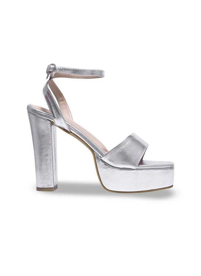 شوتوبيا Shoetopia Women’s  Block Heel Sandals – Platform Party Heels with Ankle Strap | Stylish Dress Sandals for Weddings & Evening