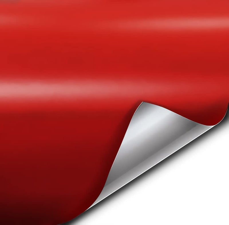 VViViD Matte Blood Red Vinyl Wrap Roll with XPO Air Release Technology 25ft x 5ft