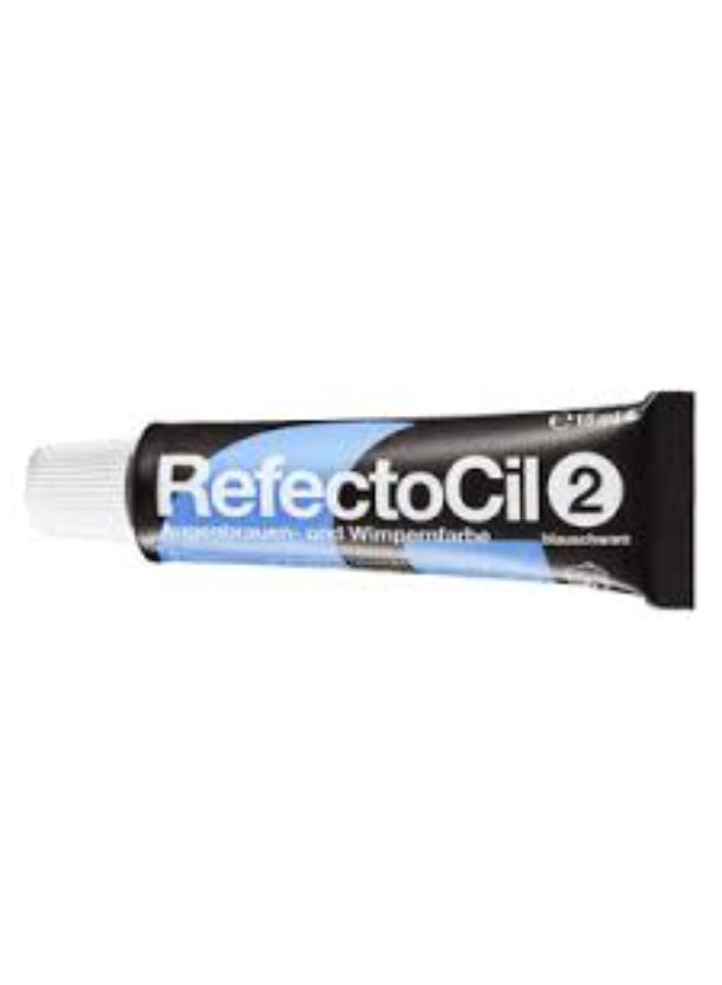 Refectocil Eyelash And Eyebrow Tint Color 2 Blue Black 15ml - Image 2