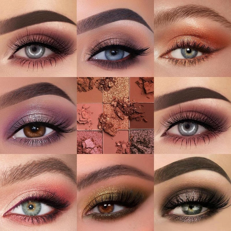 25 Shade Palette Matte Satin Shimmer Metallic Nude Smoky Eyeshadow Pallete Beauty Cosmetics Highly Pigment Powder Long Lasting - Image 2