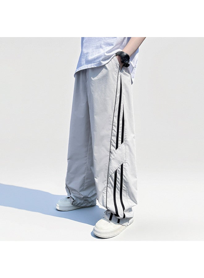 Bumblebee Boys' Pants Kids' Summer Clothes Thin 2025 New Collection Big Kids' Mosquito-proof Trousers Summer Casual Pants - Image 5