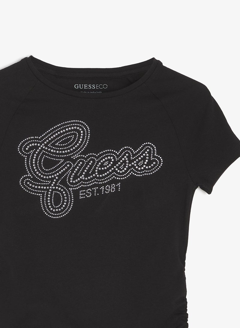 GUESS Kids Short Sleeve T-Shirt - Image 4