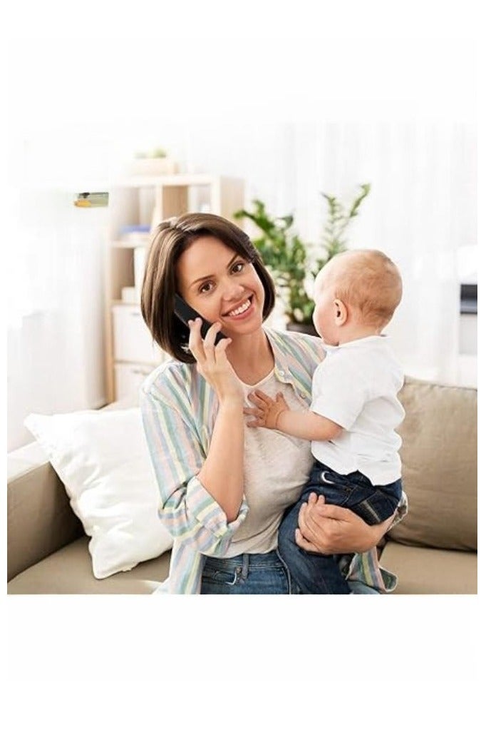 Gigaset A270 Cordless Phone with 18 Hrs Talk Time, 200 Hrs Standby, 50M Indoor & 300M Outdoor Range, Speakerphone, 80 Contact Storage, Made in Germany for Home & Office, DECT, Hands Free - Image 2