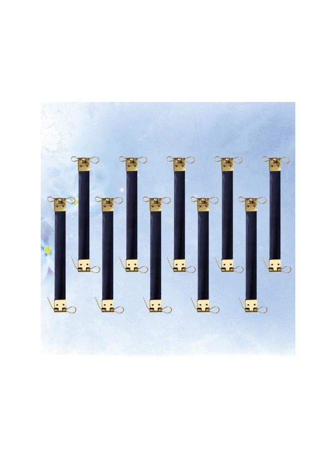 klarako 10PCS Metal Internal Flex Frames Kiss Clasp Bulk Purse Frame Coin Handbag Hinges for Clasp Bag Coin Purse  - Image 2