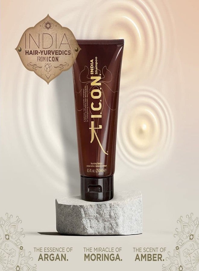 I.C.O.N. INDIA Nourishing Shampoo, Hydrating Cleanser for Dry Hair, 8.5 oz - Image 4
