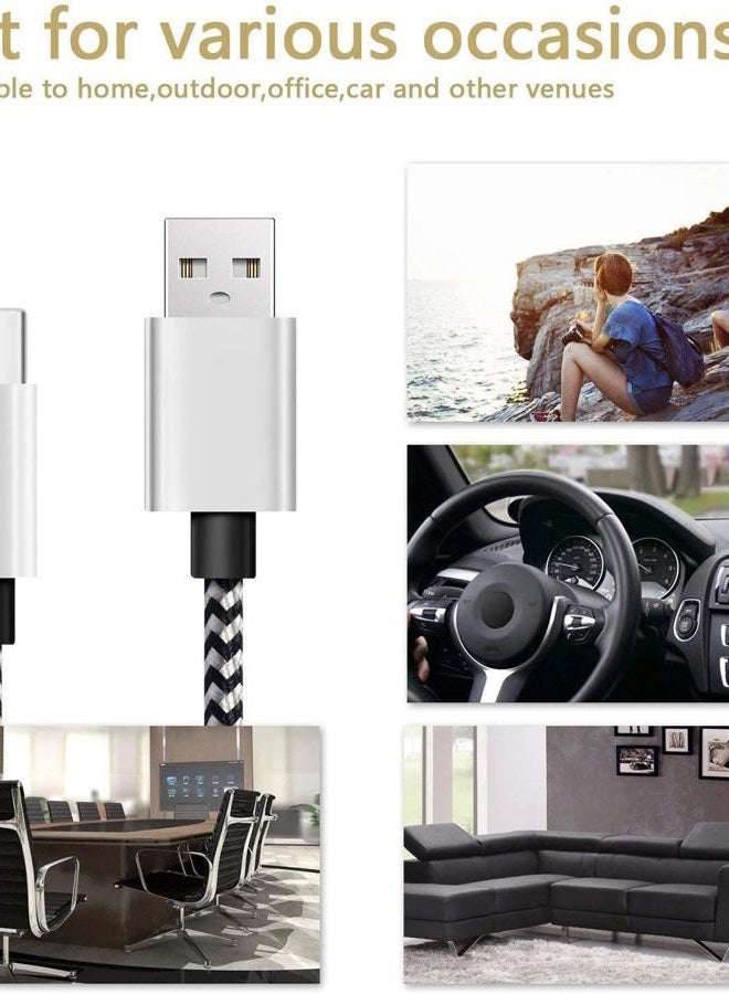 DEEGO Type C Charger Cable,15FT Long USB A to C Cable Fit for Google Pixel 4 XL,Samsung S10 S9 Plus S8, Galaxy Note 10, LG V30, Braided Charging Type C Cord Fit Nintendo Switch MacBook Wall Charger - Image 5