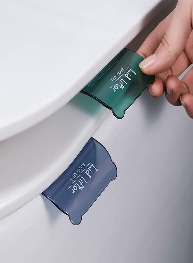 JAGDIV 3 Pcs Toilet Seat Handle, Lid Lifter, Toilet Cover Lifter, Toilet Seat Lifter, Toilet Cover Support Lifter, Suitable for Families, Offices and Hotel Bathrooms - Image 1