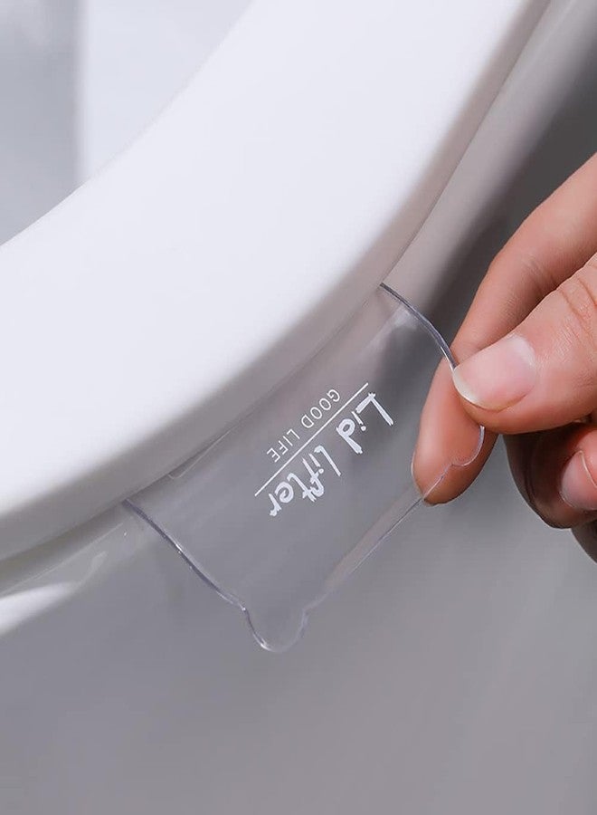 JAGDIV 3 Pcs Toilet Seat Handle, Lid Lifter, Toilet Cover Lifter, Toilet Seat Lifter, Toilet Cover Support Lifter, Suitable for Families, Offices and Hotel Bathrooms - Image 5