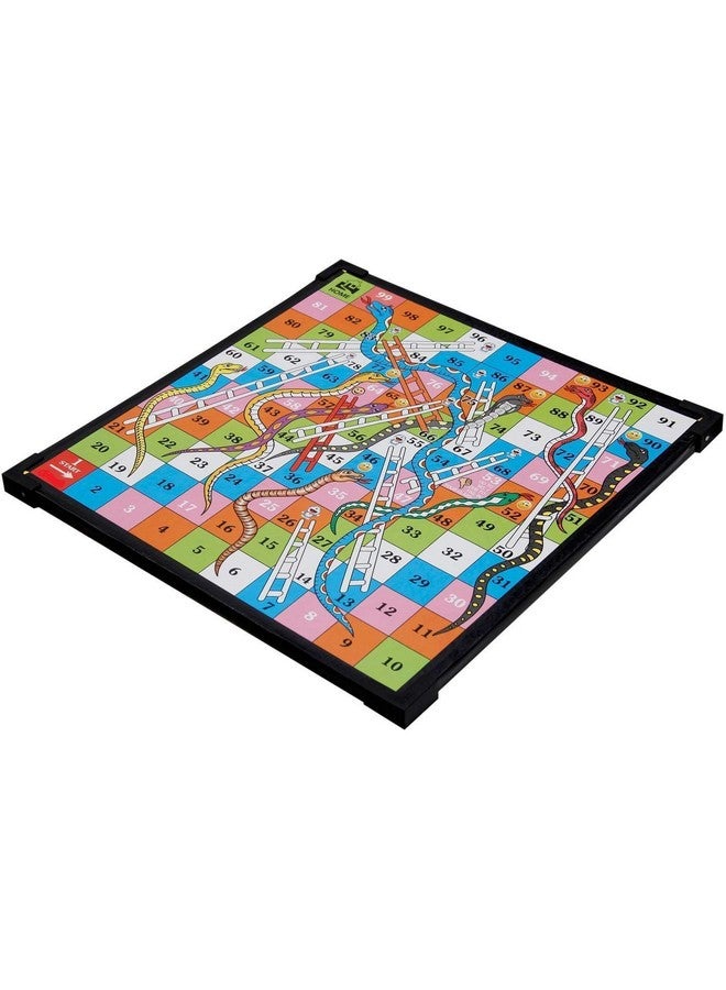 VOLATILITY Wooden Board 12-12 Ludo Snakes & Ladders (Ludo with Coins and dice) - Image 2