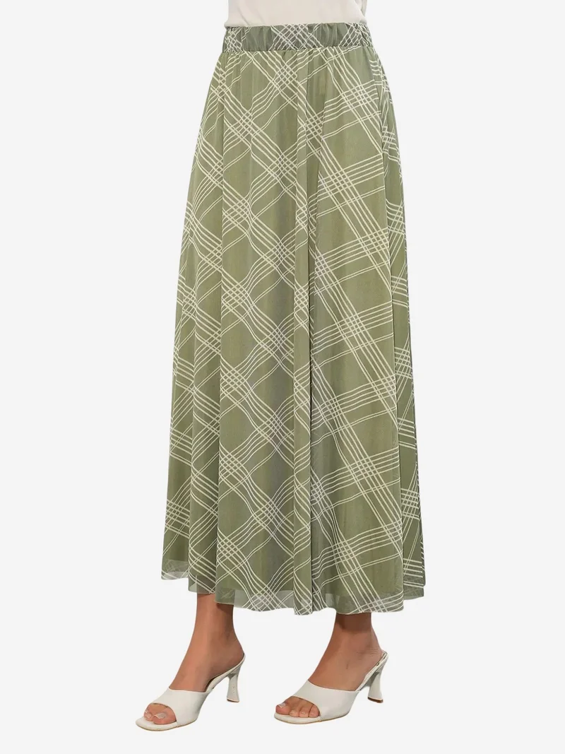 BIG DART BDART High-Waist Floral Maxi Skirt