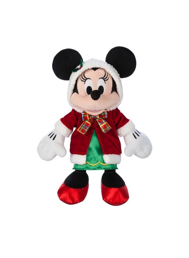 Disney Store Official Holiday Plush - Minnie Mouse Stuffed Animals with Embroidered Details, Plush Sculpting Christmas Collection Soft Toys. Suitable for All Ages. - Image 1