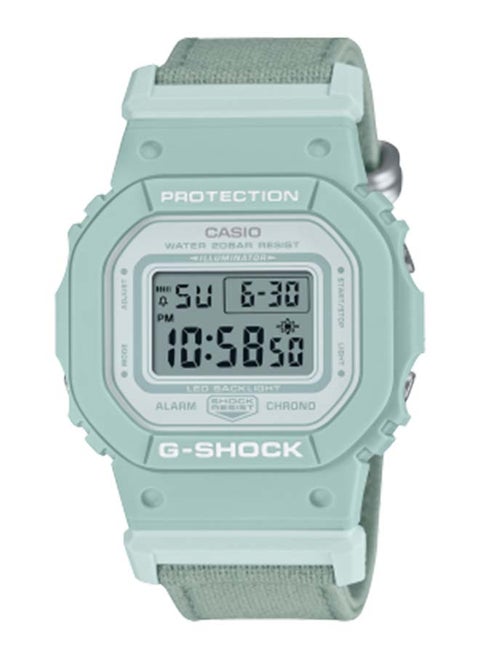 Digital Square Shape Fabric Wrist Watch GMD-S5600CT-3DR - 40 Mm